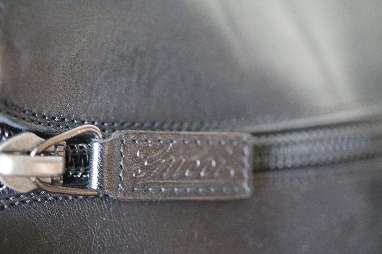 GUCCI LEATHER LOGO BOOTS EU 41.5 UK 7.5 US 8.5 - Image 5