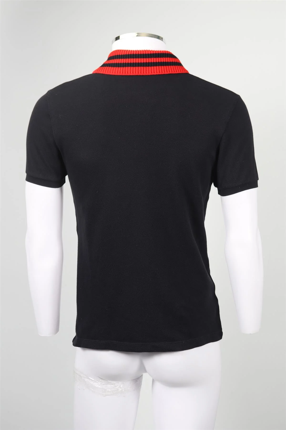 GUCCI MEN'S COTTON POLO SHIRT MEDIUM - Image 4