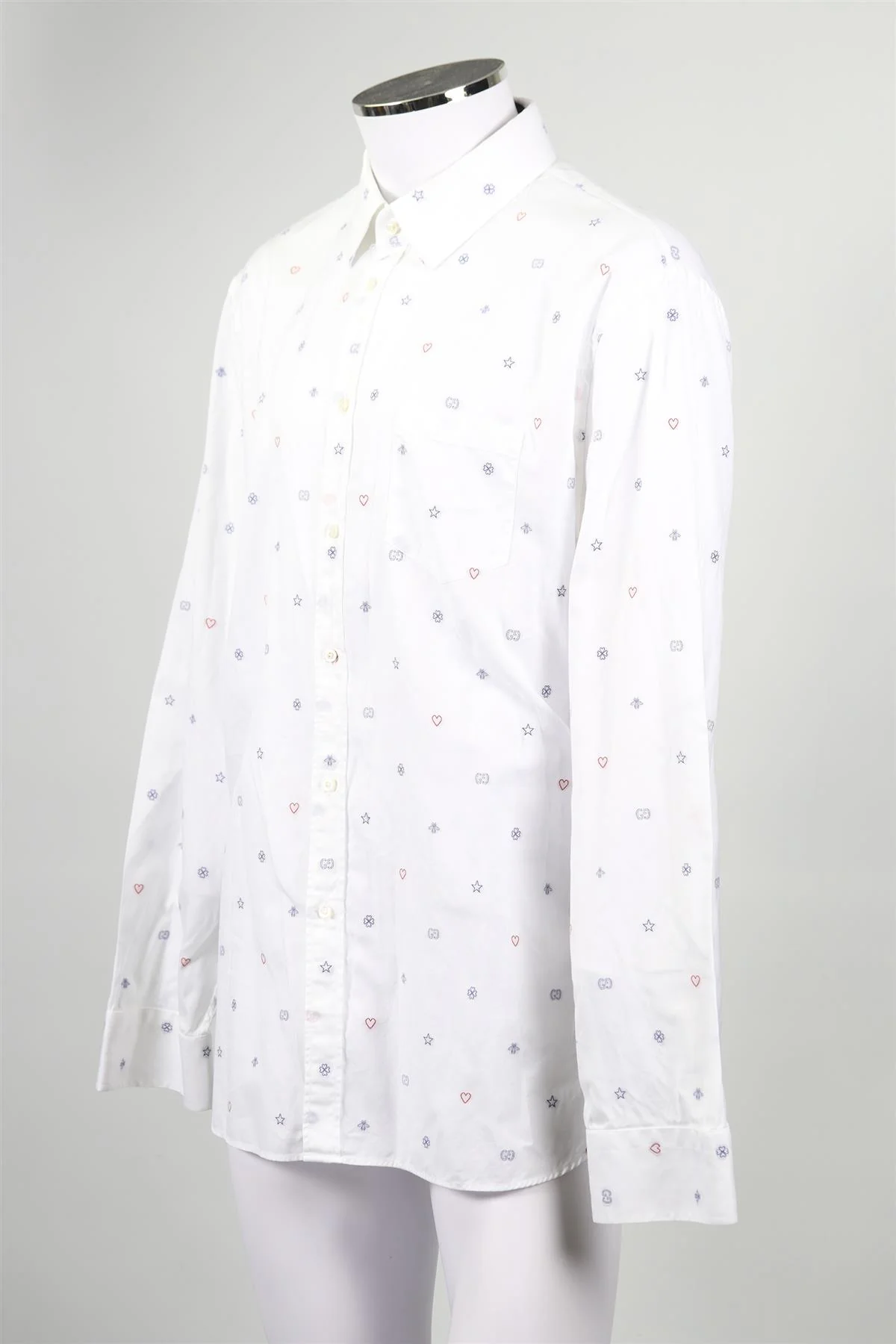 GUCCI MEN'S COTTON SHIRT IT 46 UK/US CHEST 36 - Image 3