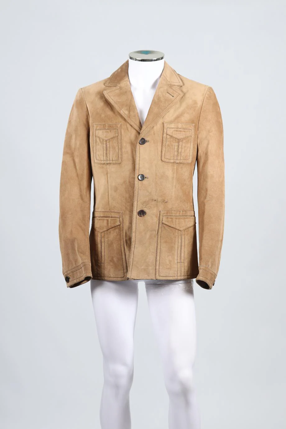 GUCCI MEN'S SUEDE JACKET IT 50 UK/US CHEST 40 - Image 2