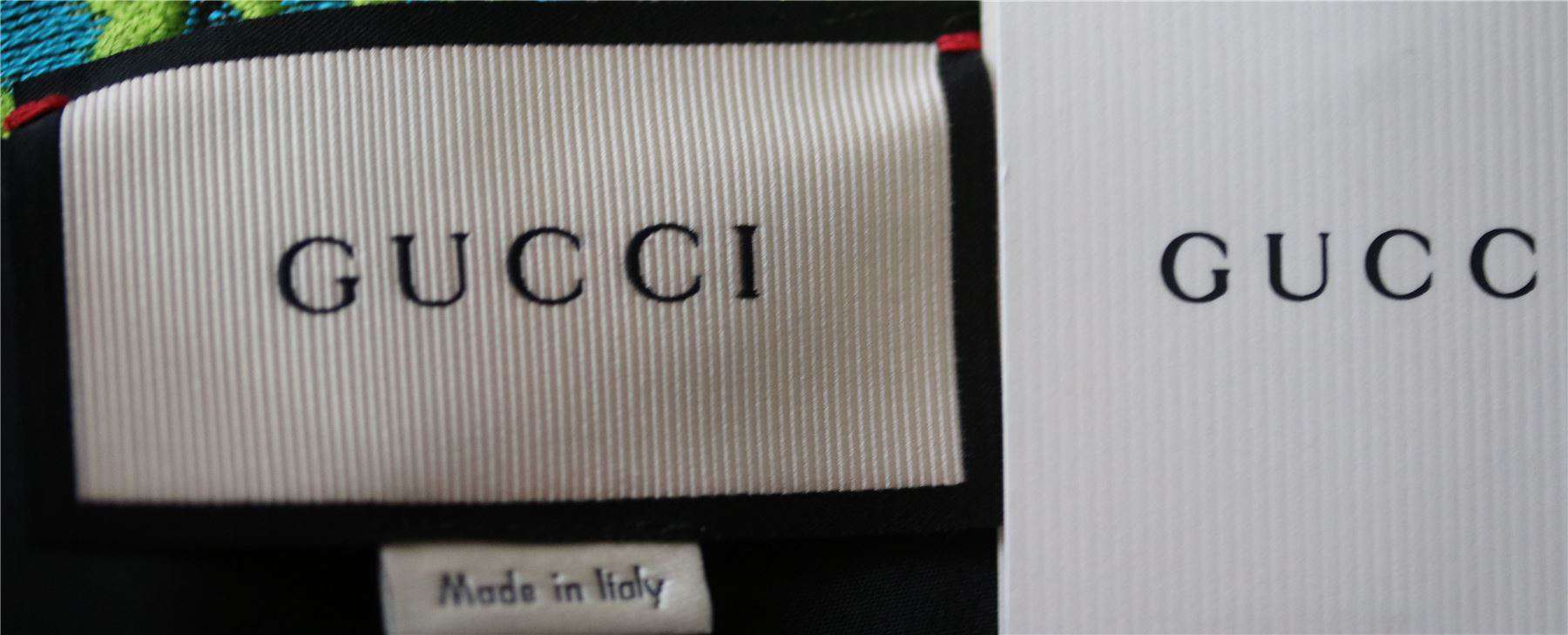 GUCCI METALLIC FLORAL-JACQUARD MINI SKIRT IT 38 UK 6 - Image 7