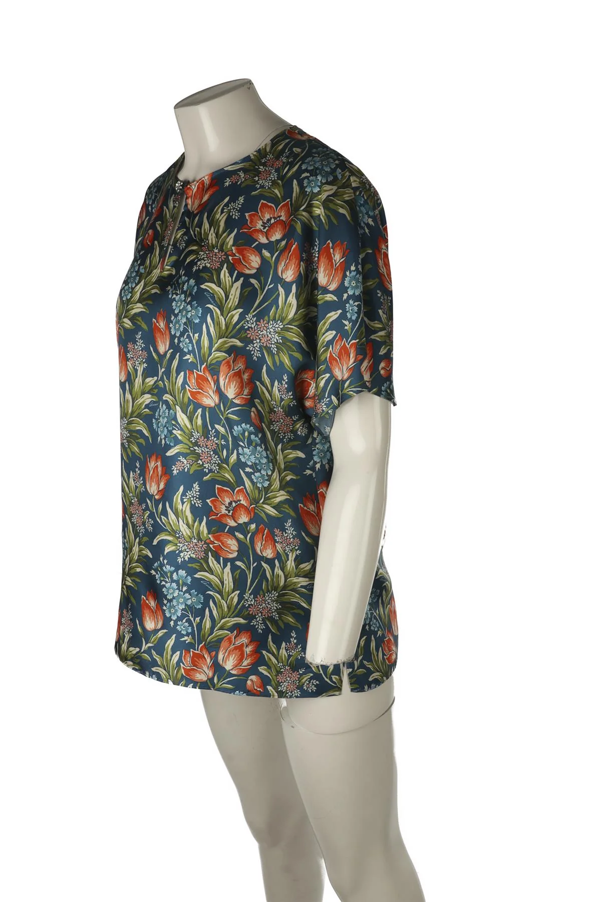 GUCCI MULTI NOJUM SILK TOP IT 46 UK 14 - Image 3