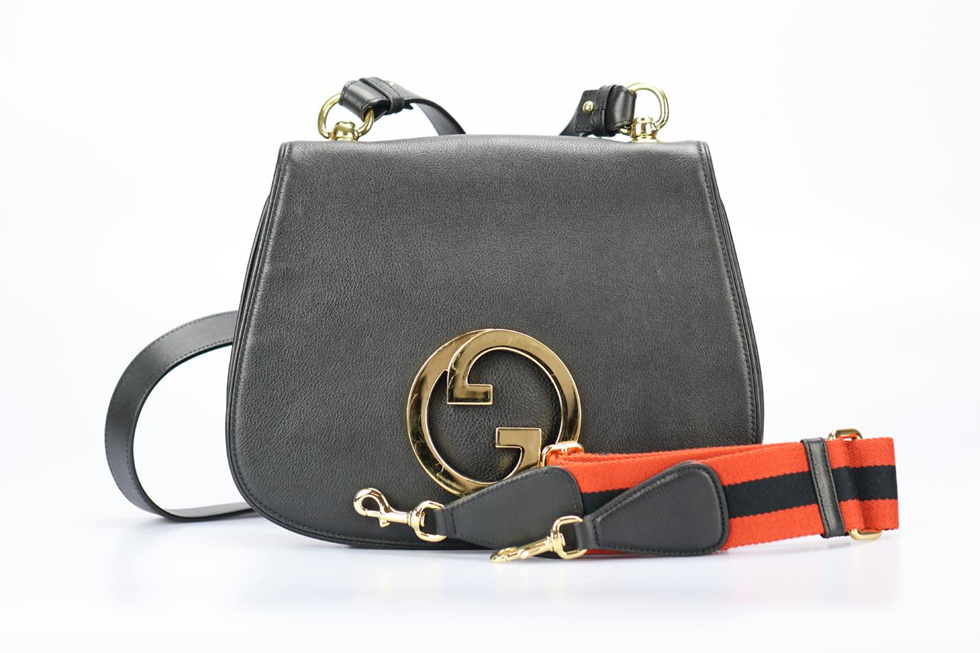 GUCCI NEW BLONDIE GG LEATHER SHOULDER BAG - Image 7