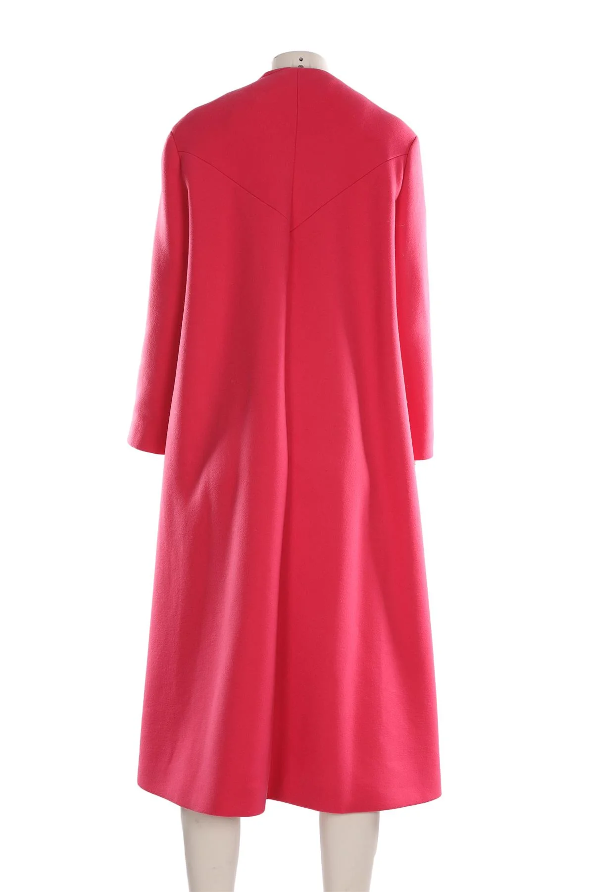 GUCCI PINK WOOL COAT IT 44 UK 12 - Image 4