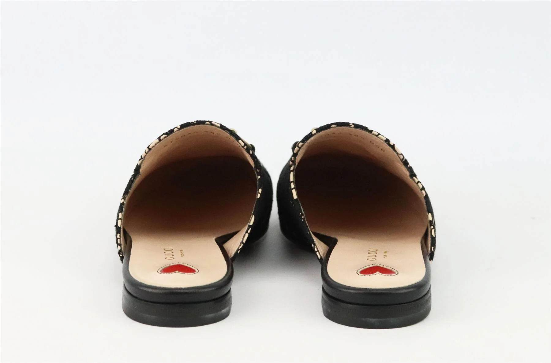 GUCCI PRINCETOWN HORSEBIT DETAILED LACE SLIPPERS EU 38.5 UK 5.5 US 8.5 - Image 4