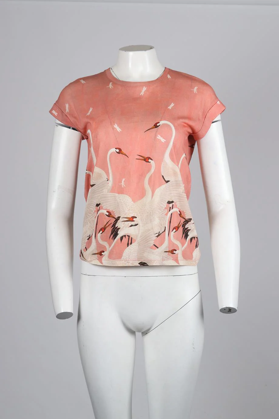 GUCCI PRINTED COTTON JERSEY T-SHIRT XSMALL - Image 2