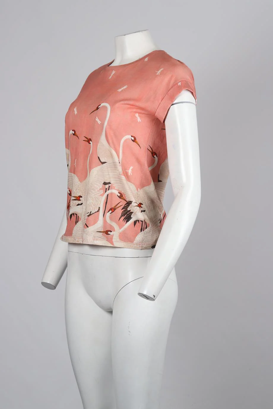 GUCCI PRINTED COTTON JERSEY T-SHIRT XSMALL - Image 3