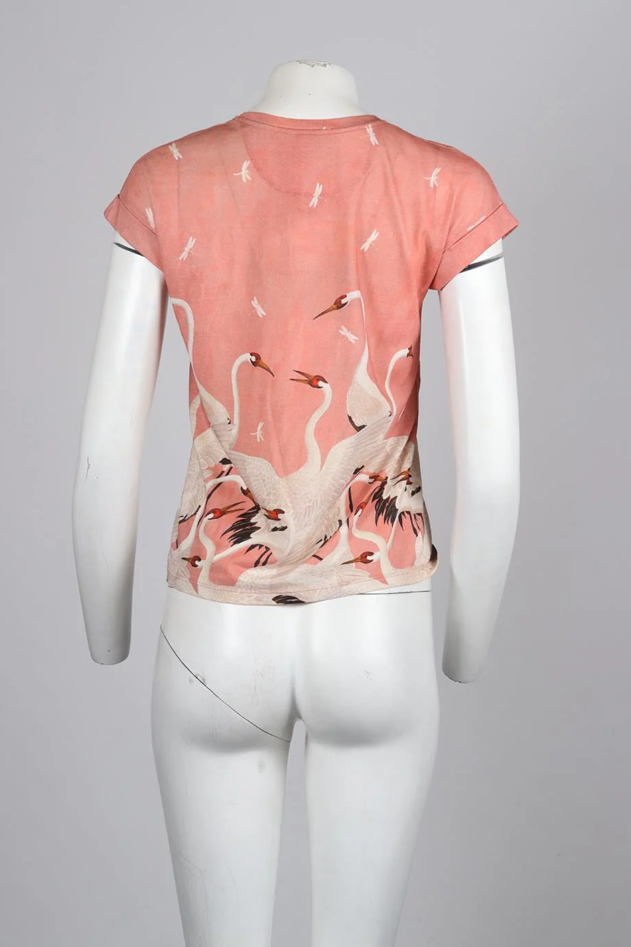 GUCCI PRINTED COTTON JERSEY T-SHIRT XSMALL - Image 4