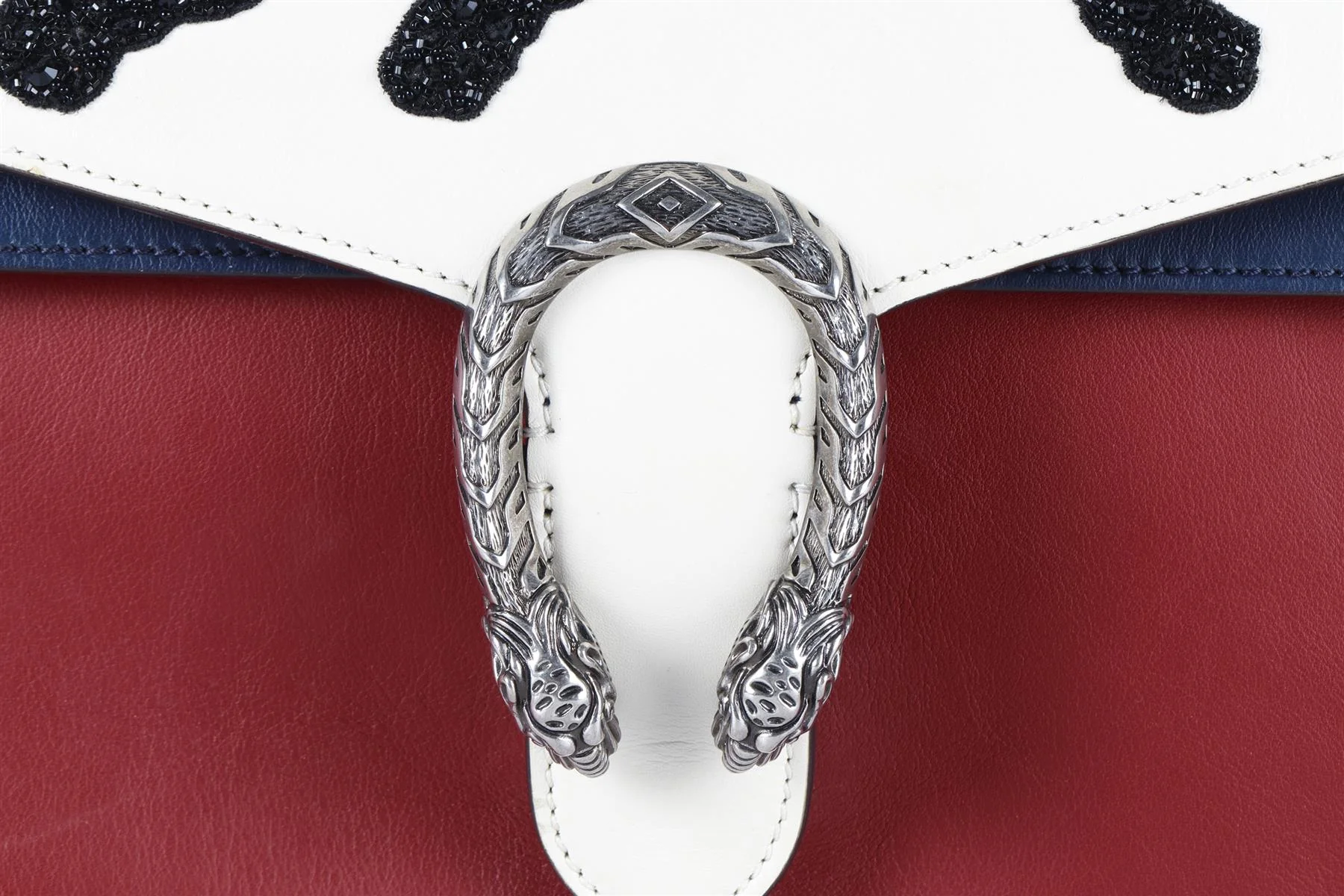 GUCCI RED DIONYSUS MEDIUM LEATHER SHOULDER BAG - Image 11