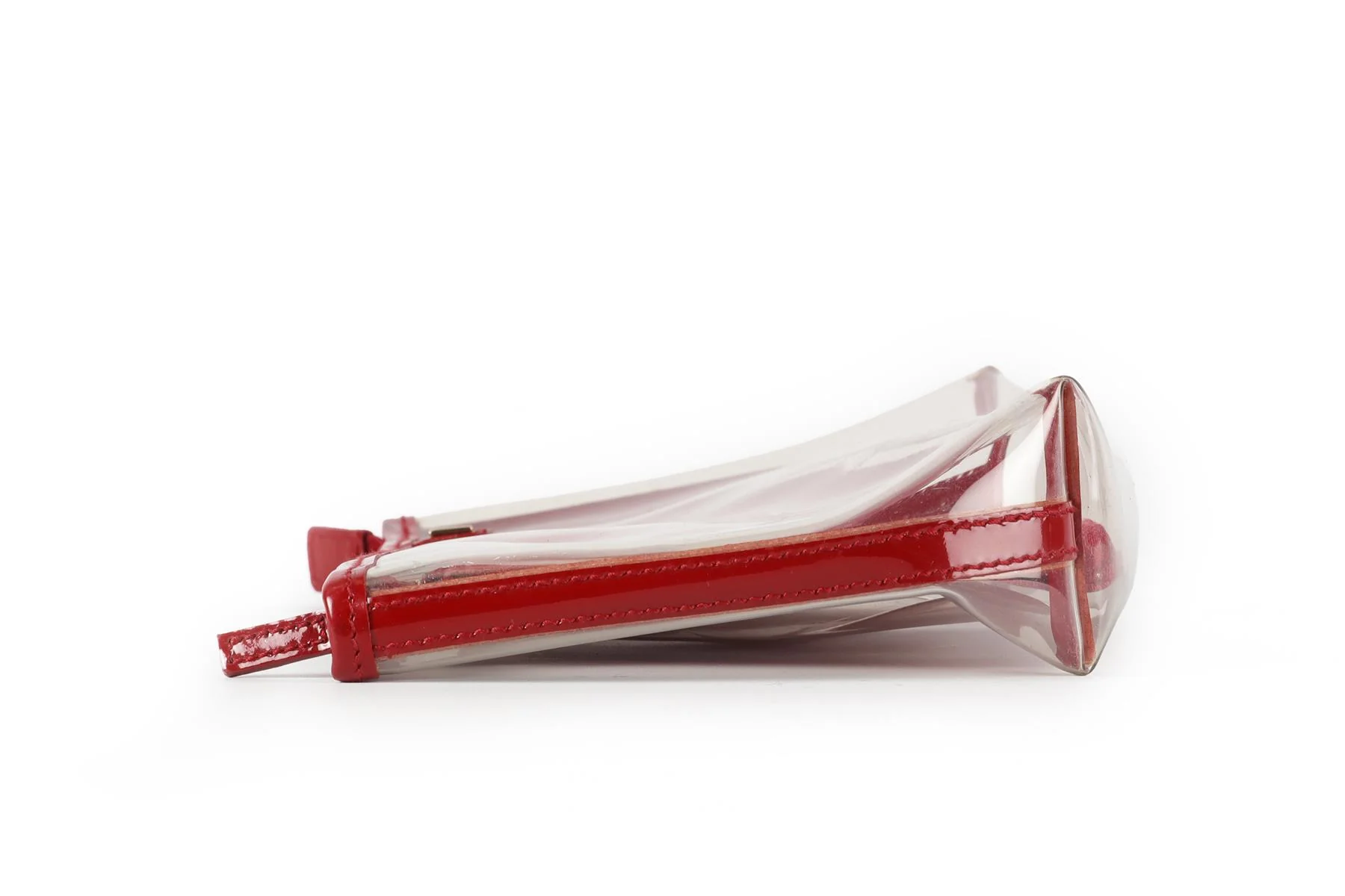 GUCCI RED GG CANVAS AND PVC 2 IN 1 COSMETIC POUCH - Image 5