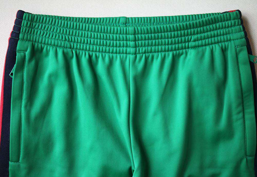 GUCCI STRIPED SATIN-JERSEY TRACK PANTS SMALL - Image 4