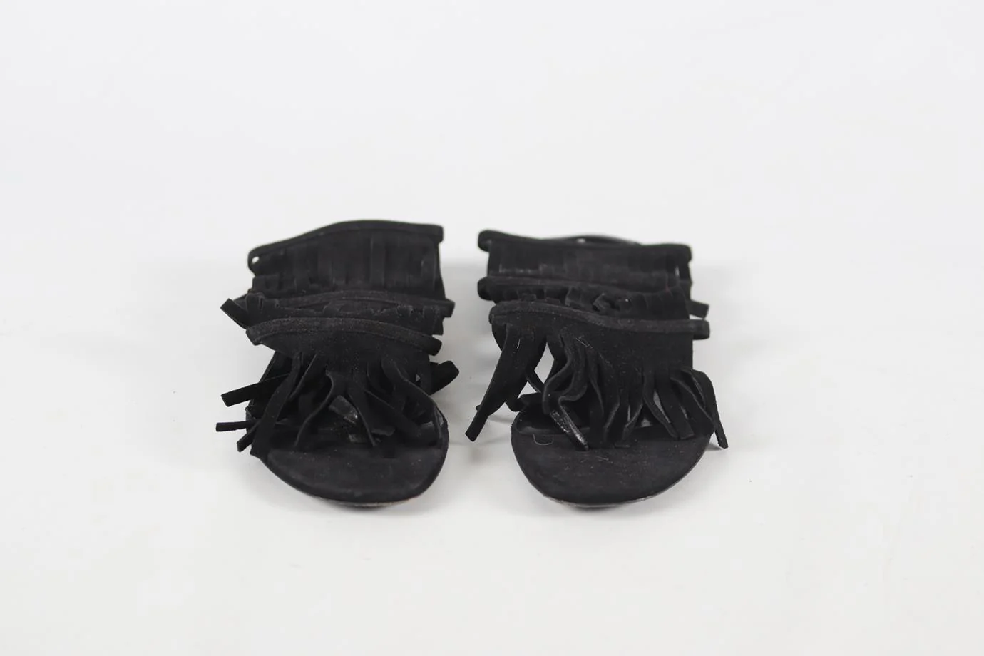 GUCCI SUEDE SANDALS EU 37 UK 4 US 7 - Image 8