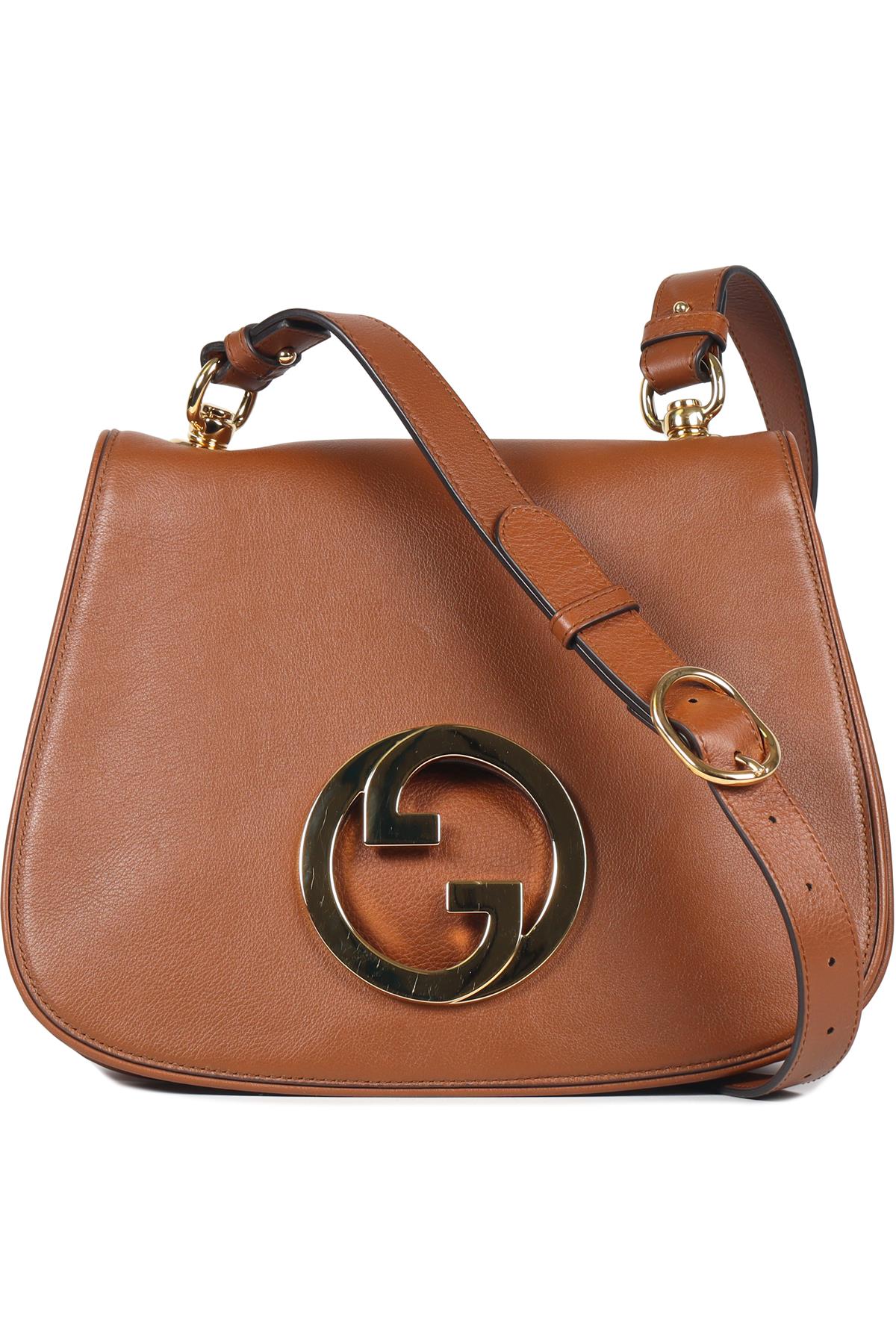 GUCCI TAN BLONDIE MEDIUM GG LEATHER SHOULDER BAG - Image 13