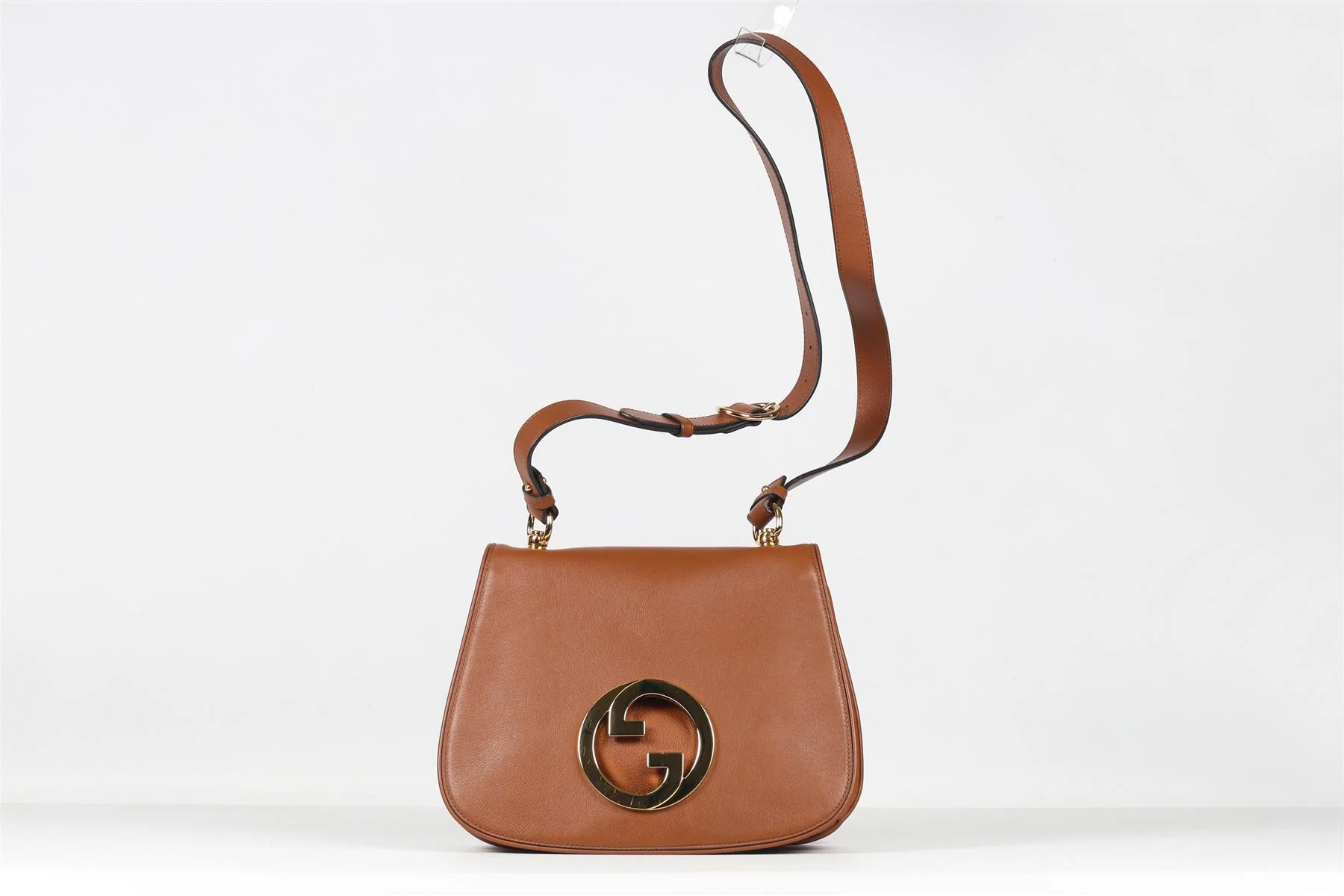 GUCCI TAN BLONDIE MEDIUM GG LEATHER SHOULDER BAG - Image 3
