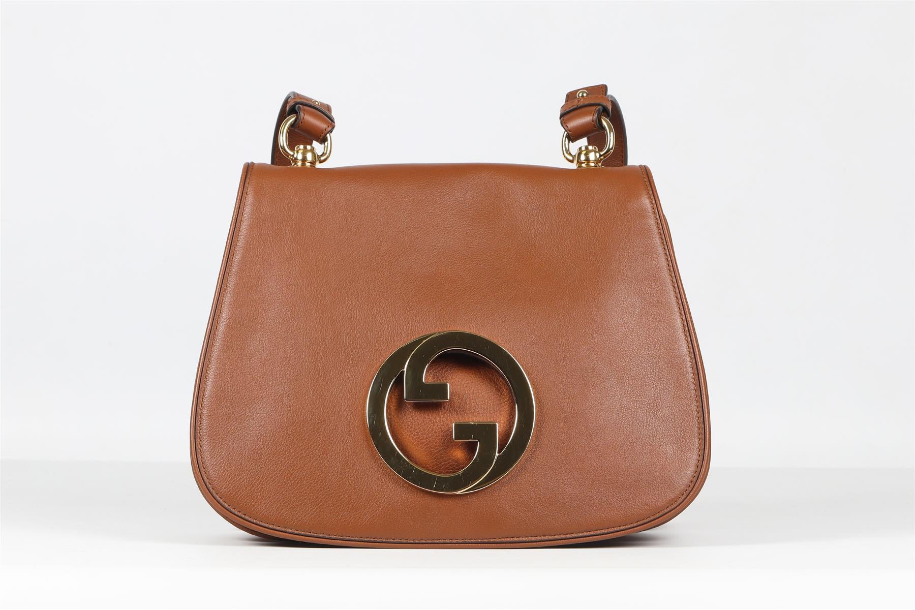 GUCCI TAN BLONDIE MEDIUM GG LEATHER SHOULDER BAG - Image 7