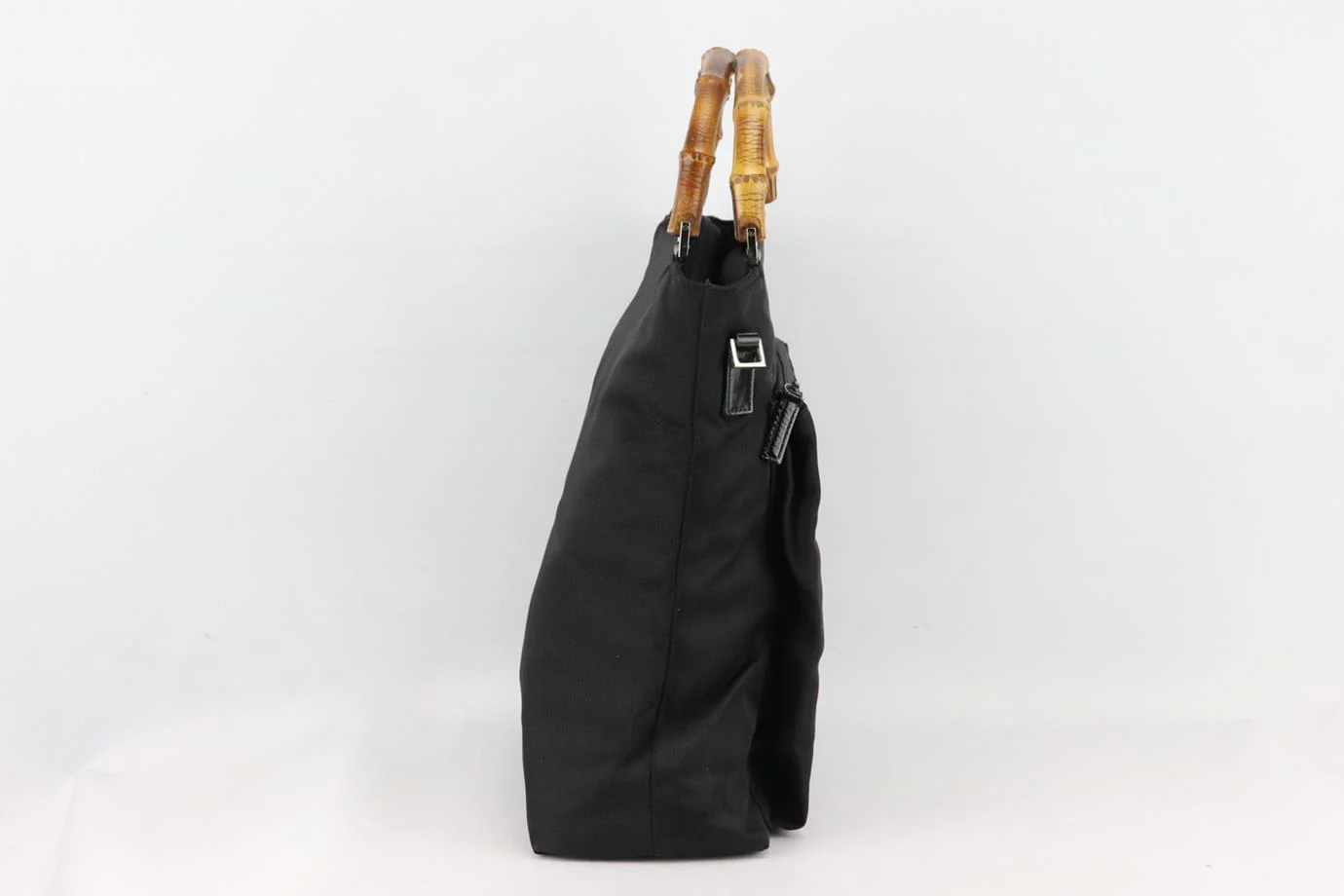 GUCCI VINTAGE BAMBOO SHELL BAG - Image 3