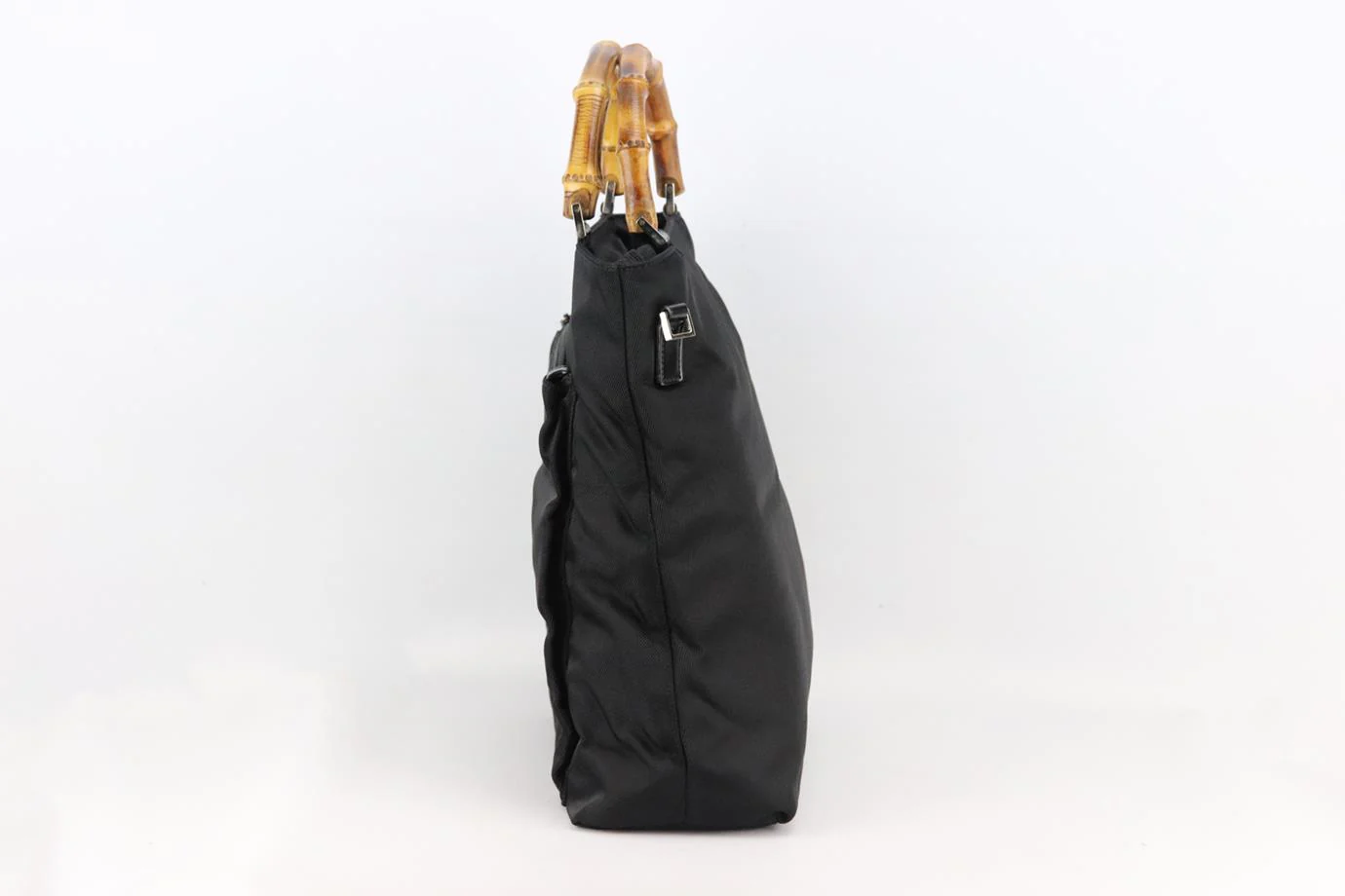 GUCCI VINTAGE BAMBOO SHELL BAG - Image 5