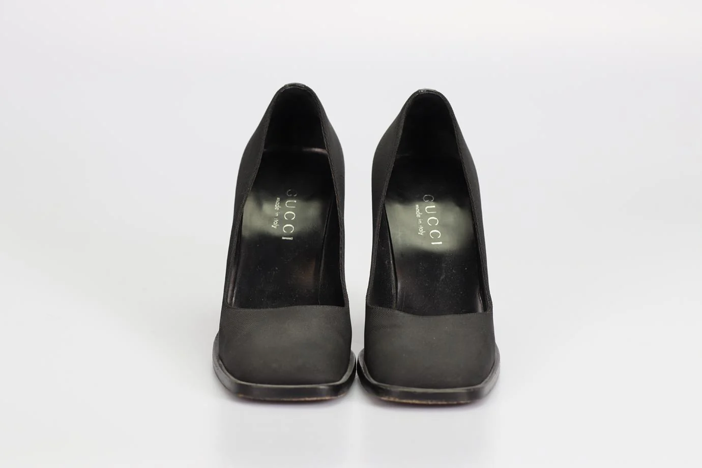 GUCCI VINTAGE GROSGRAIN PUMPS EU 36 UK 3 US 6 - Image 3