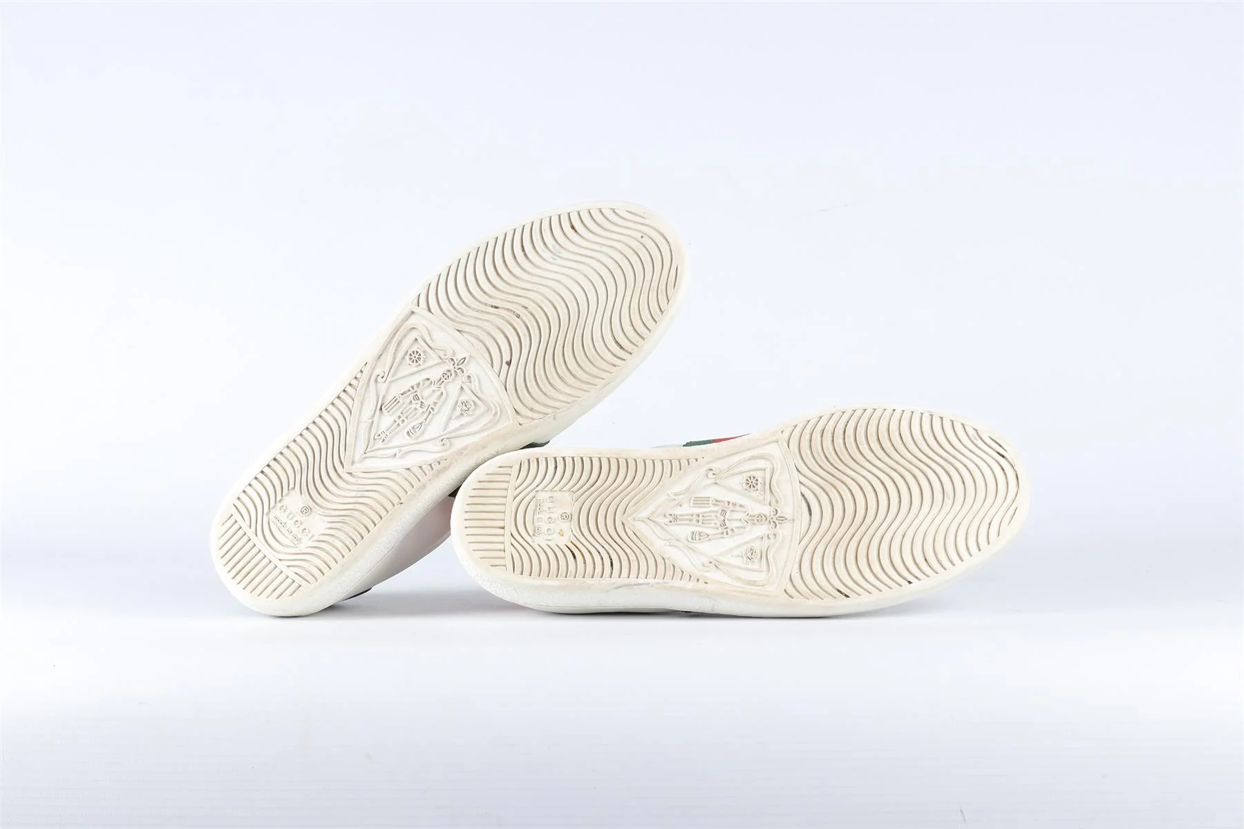 GUCCI WHITE ACE LEATHER SNEAKERS EU 36.5 UK 3.5 US 6.5 - Image 6