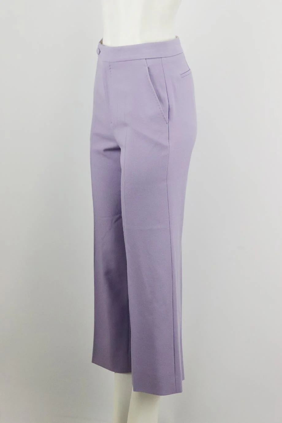 GUCCI WOOL STRAIGHT LEG PANTS IT 36 UK 4 - Image 3