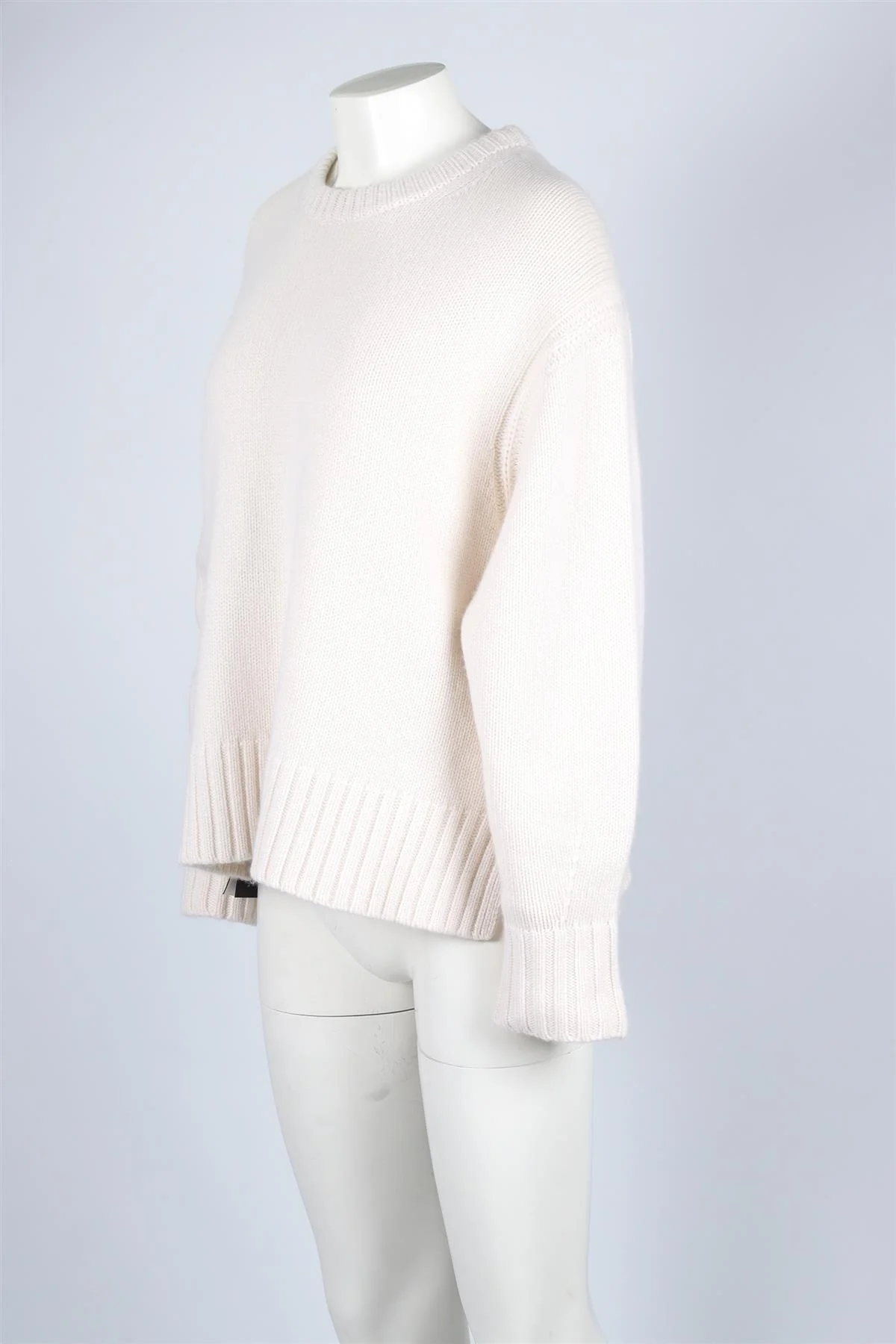 GUEST IN RESIDENCE CREAM CASHMERE SWEATER MEDIUM - Image 3