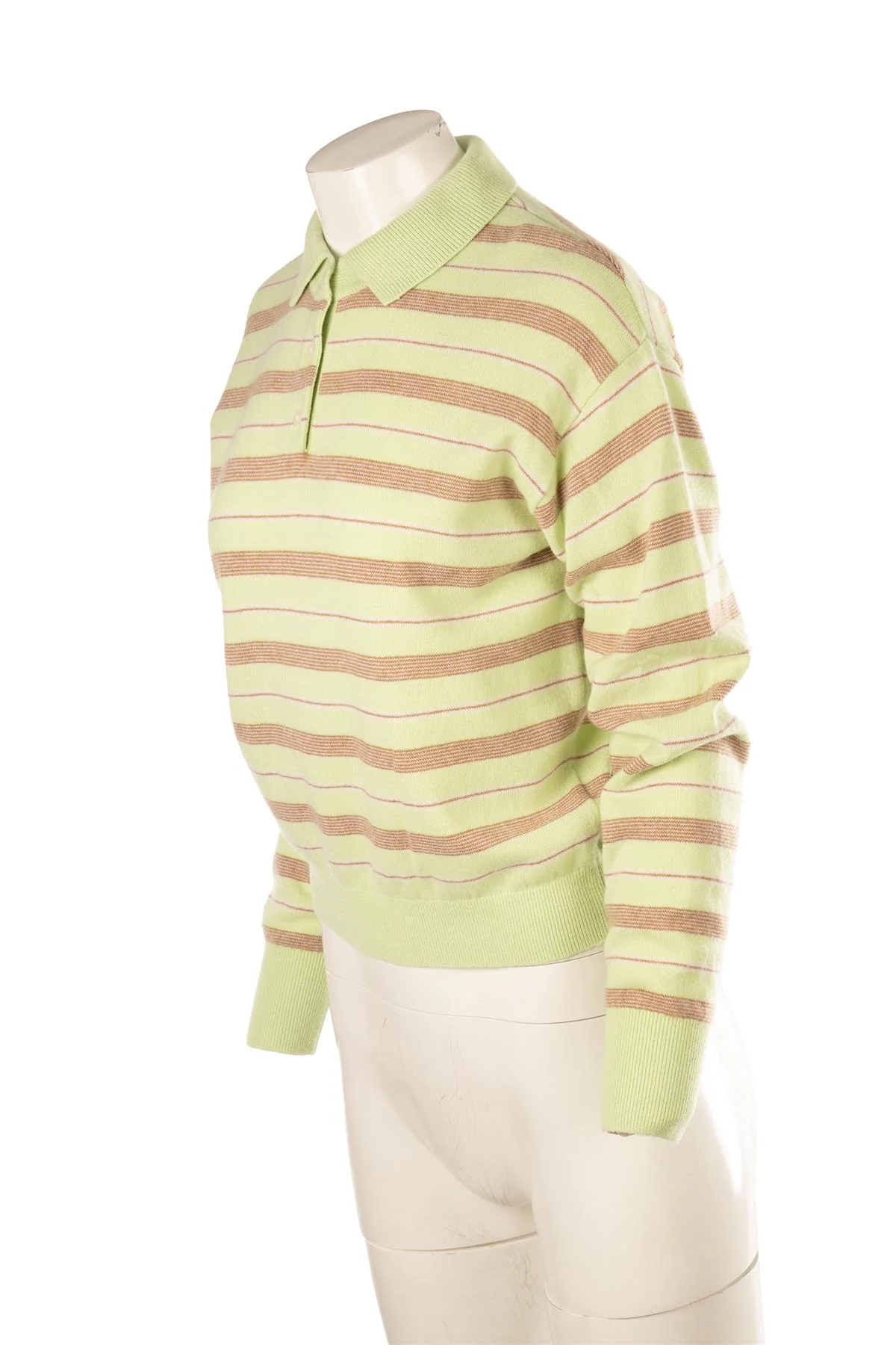 GUEST IN RESIDENCE GREEN CASHMERE SWEATER SMALL - Image 3