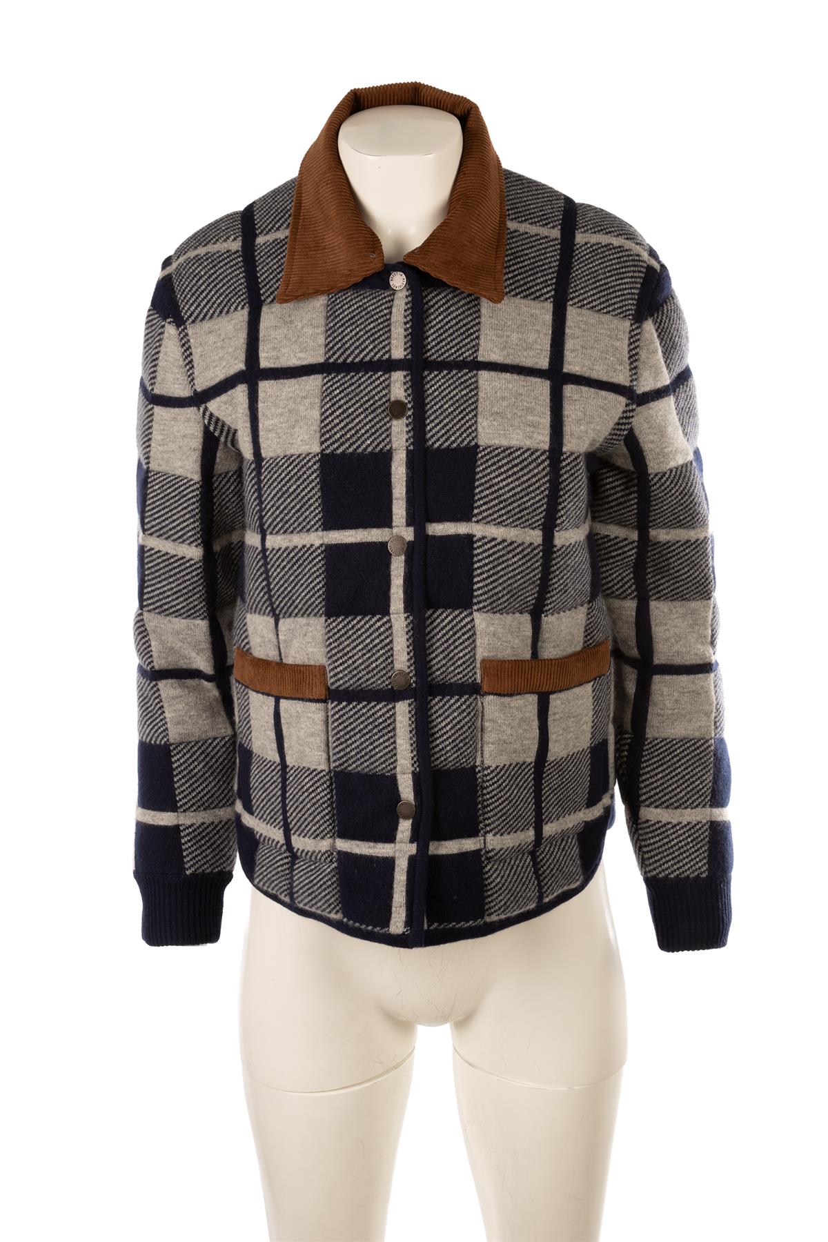 GUEST IN RESIDENCE NAVY CASHMERE JACKET XSMALL - Image 2