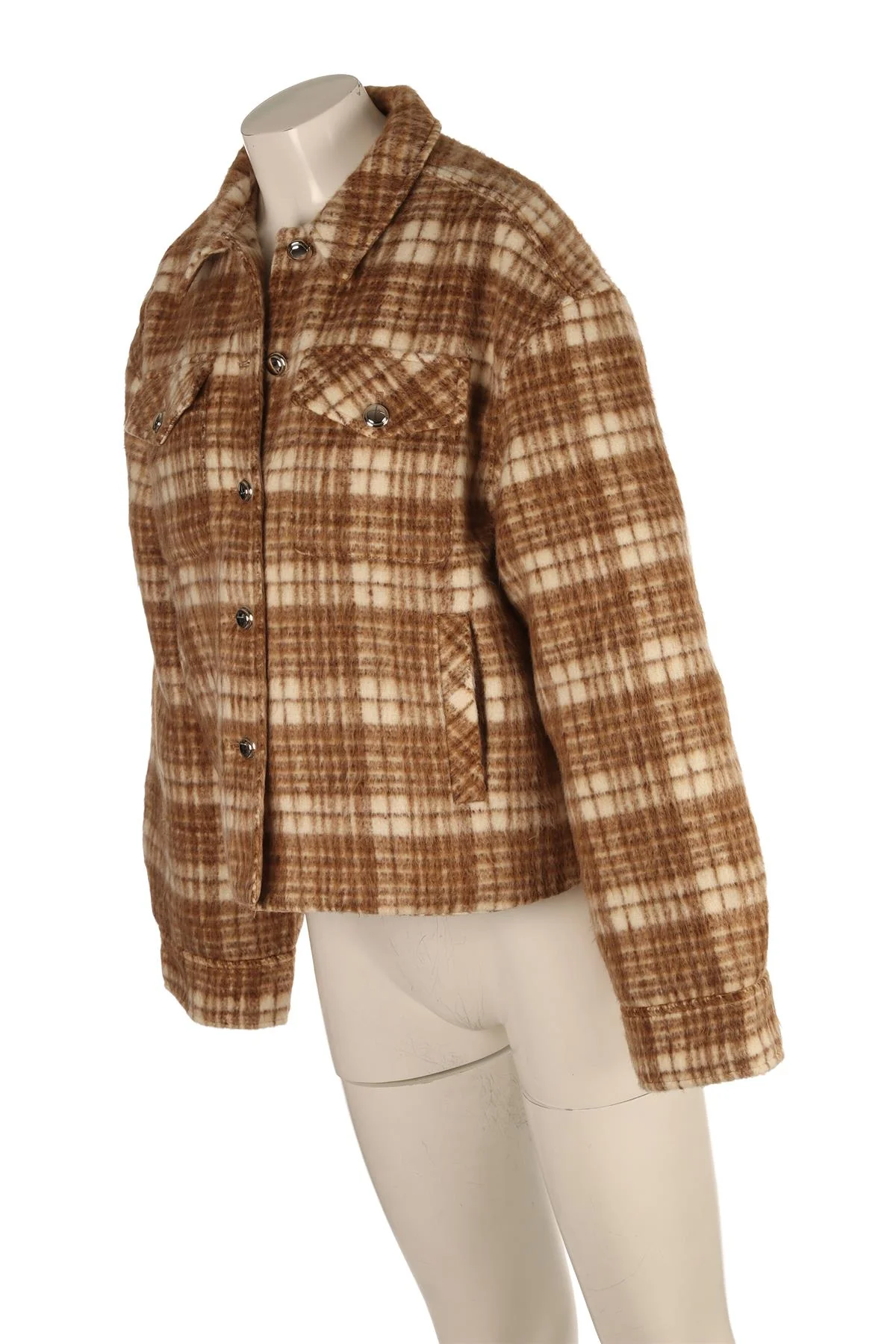 GUIZIO BEIGE WOOL JACKET XSMALL - Image 3