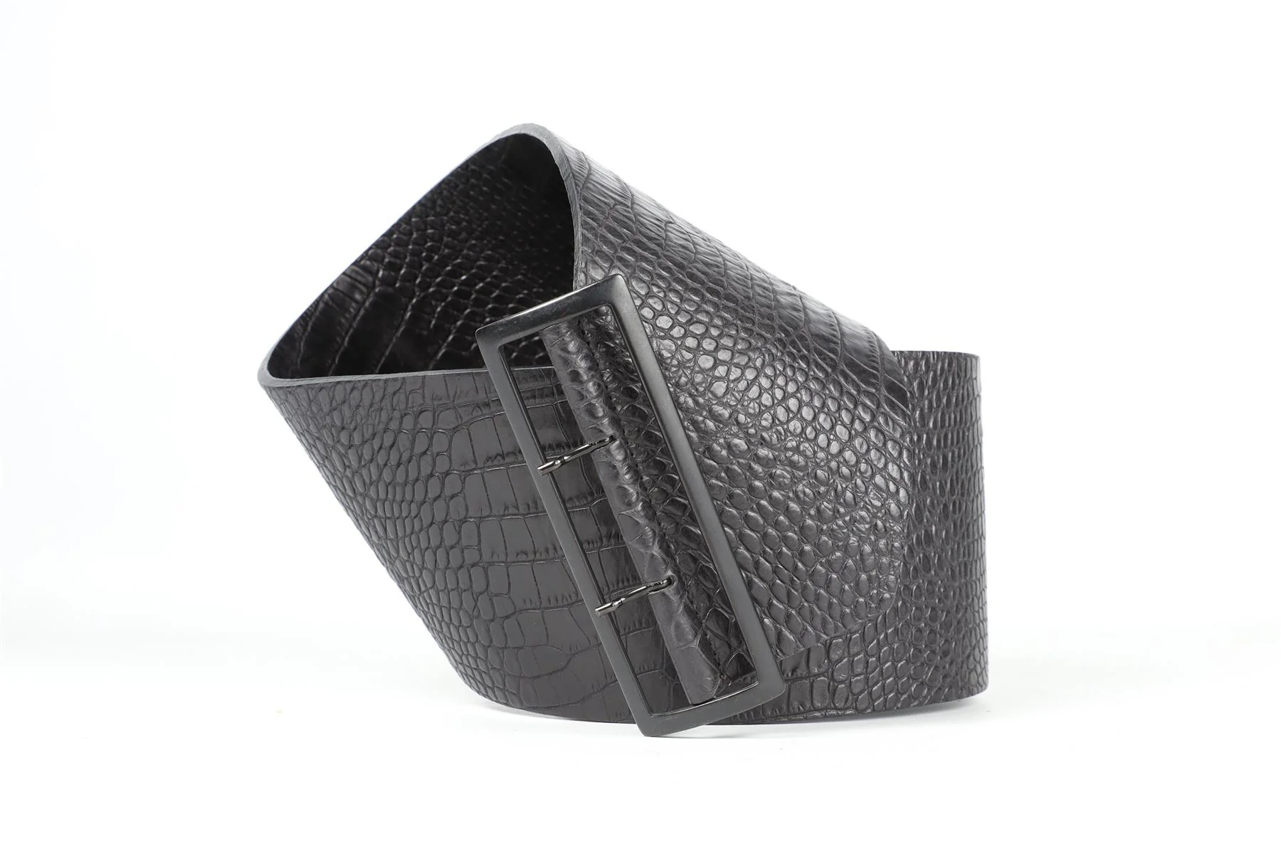 HAIDER ACKERMANN BLACK 2011 LEATHER WAIST BELT SMALL - Image 5