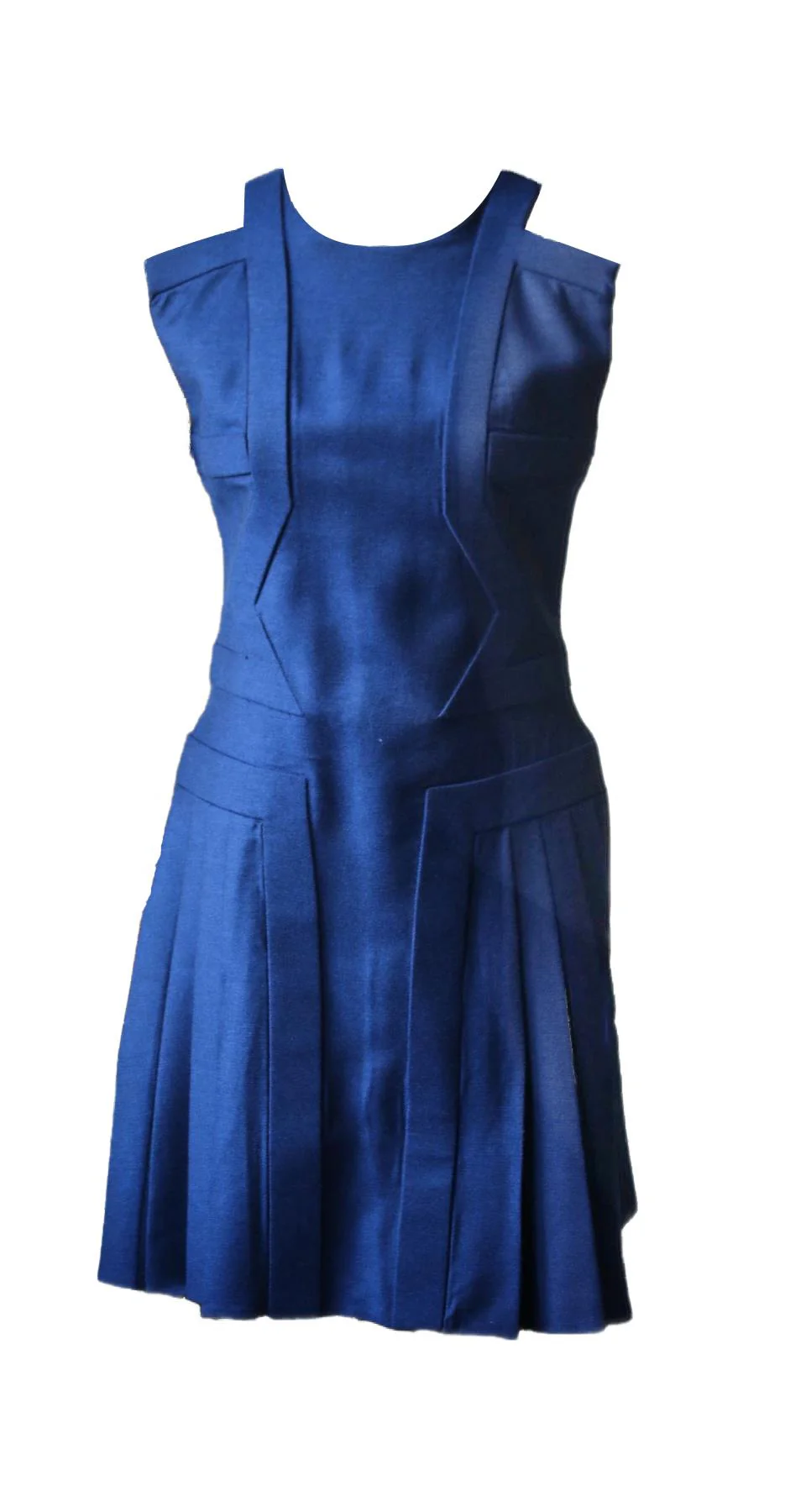 HAKAAN PANEL PLEATED MINI DRESS UK 12