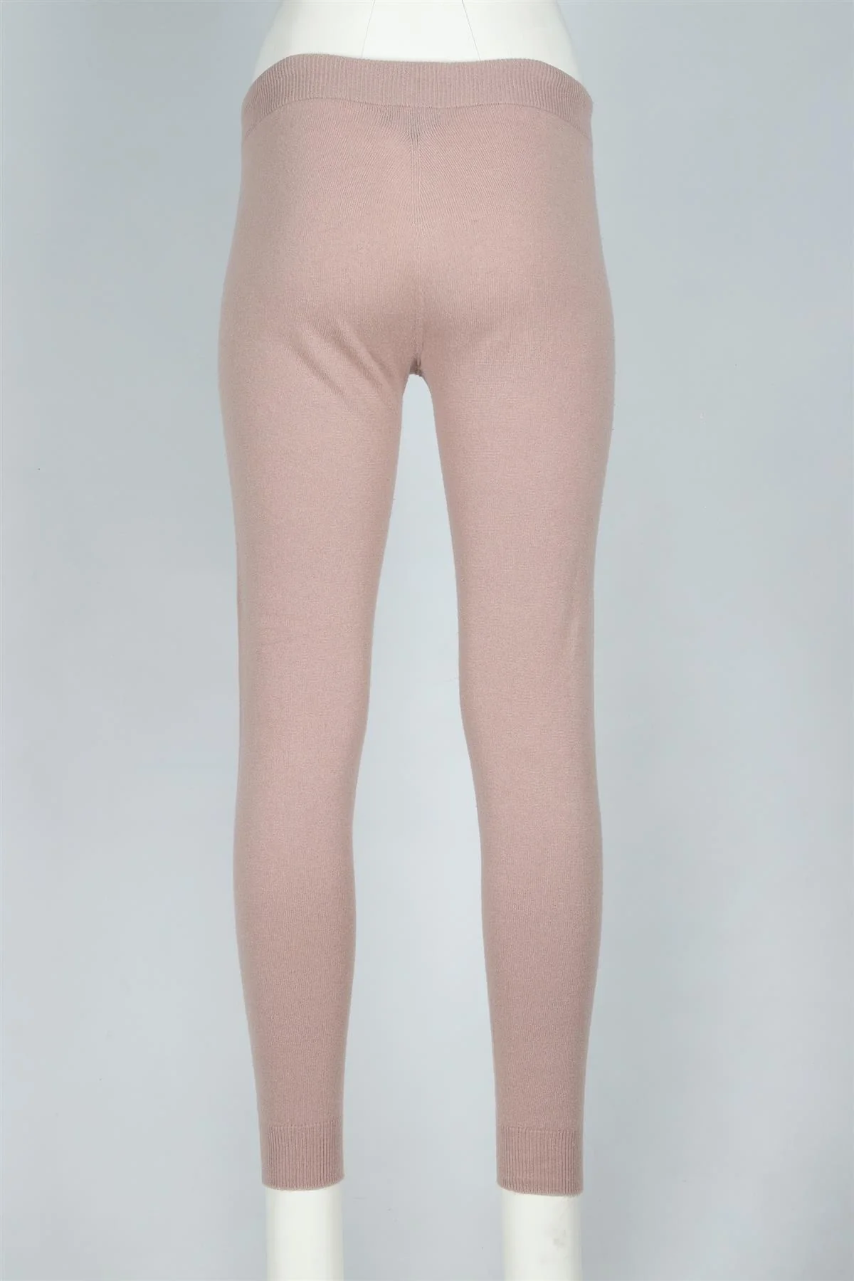 HARRODS OF LONDON TAUPE CASHMERE TRACK PANTS SMALL - Image 4
