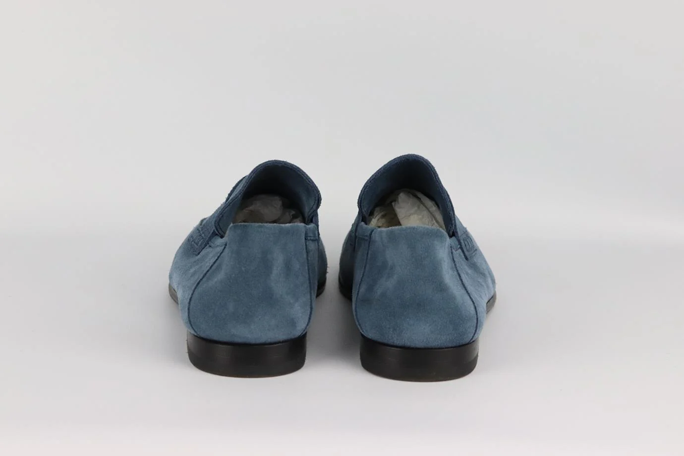 HARRYS OF LONDON MEN'S SUEDE LOAFERS EU 41.5 UK 7.5 US 8.5 - Image 4