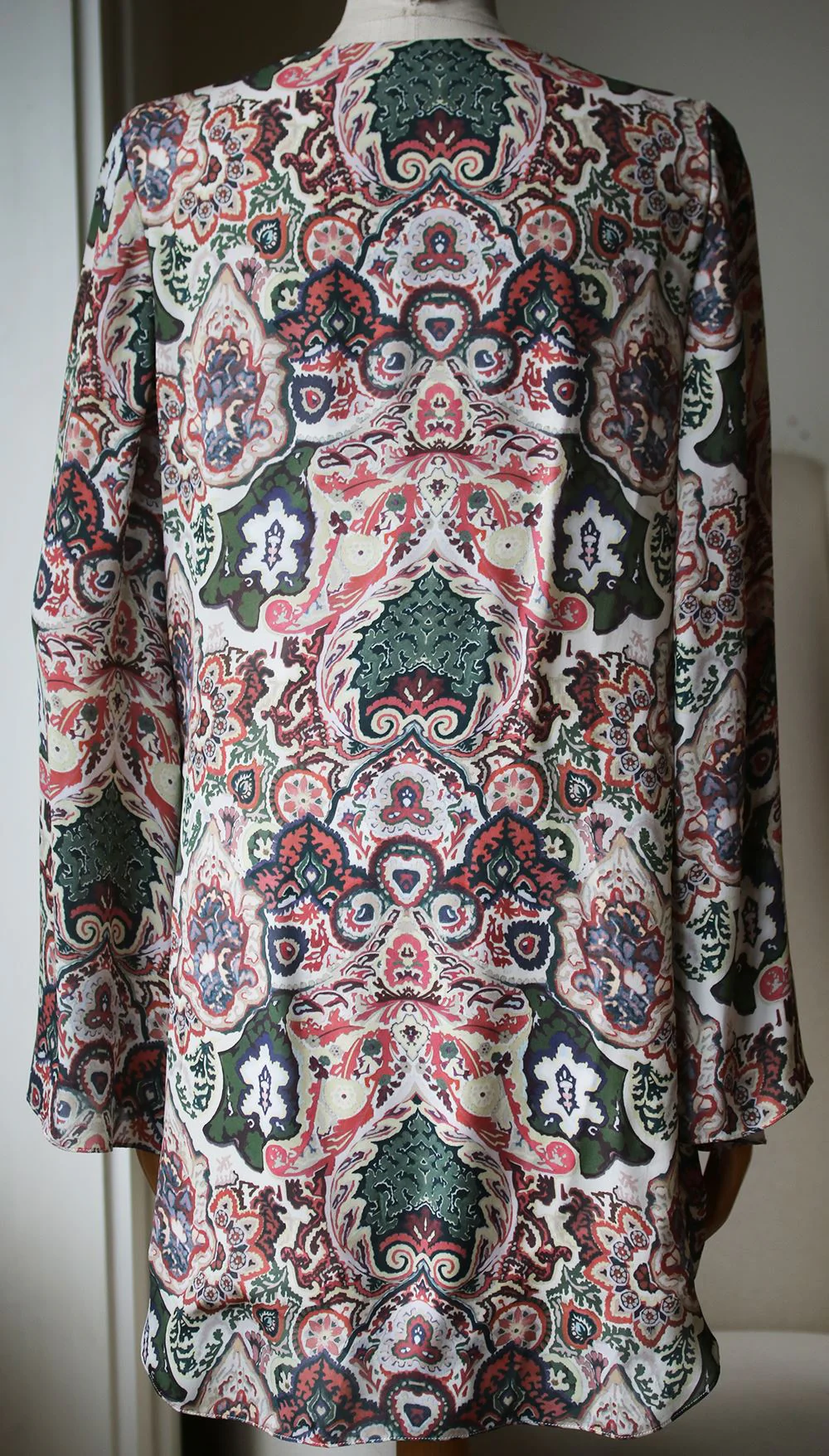 HAUTE HIPPIE LACE UP SILK DRESS MEDIUM - Image 4