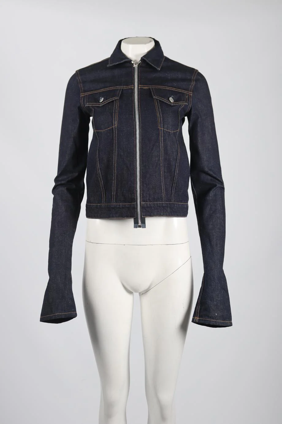 HELMUT LANG DENIM JACKET XSMALL - Image 2