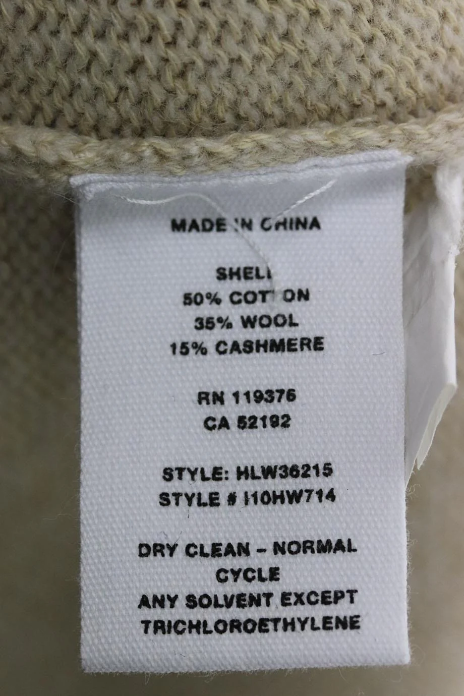 HELMUT LANG DISTESSED WOOL AND CASHMERE SWEATER SMALL - Image 6