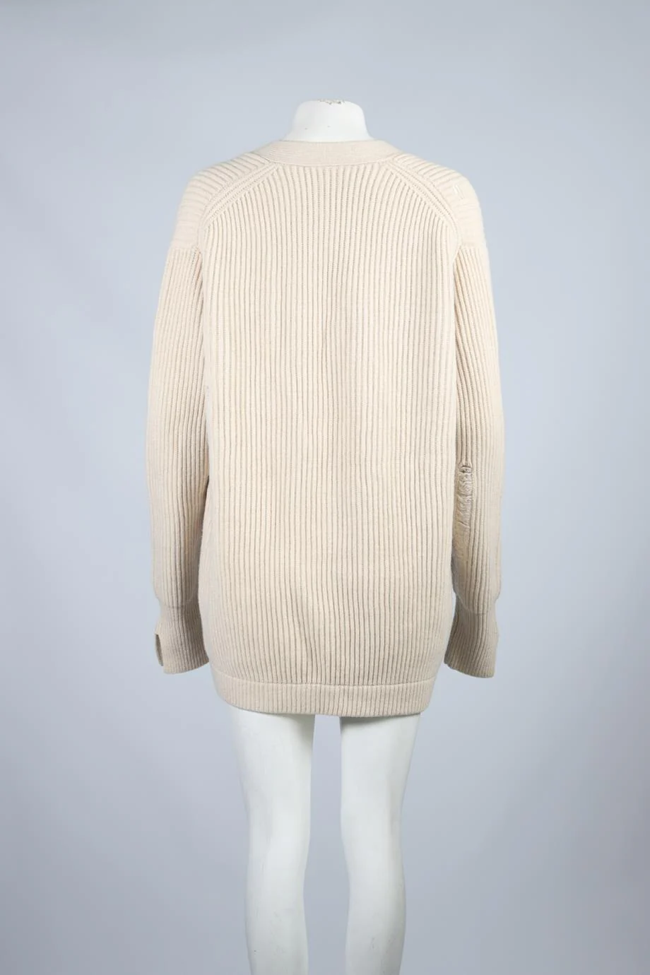 HELMUT LUNG WOOL CARDIGAN MEDIUM - Image 4