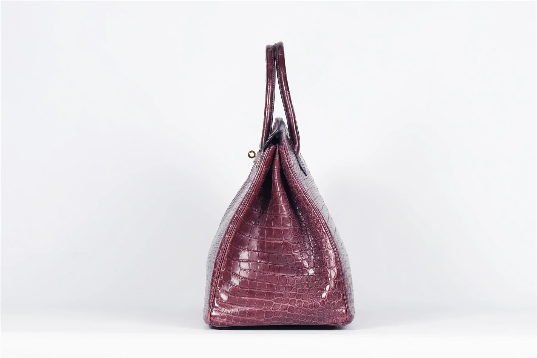 HERMÈS 2009 BIRKIN 40CM MATTE ALLIGATOR LEATHER BAG - Image 5
