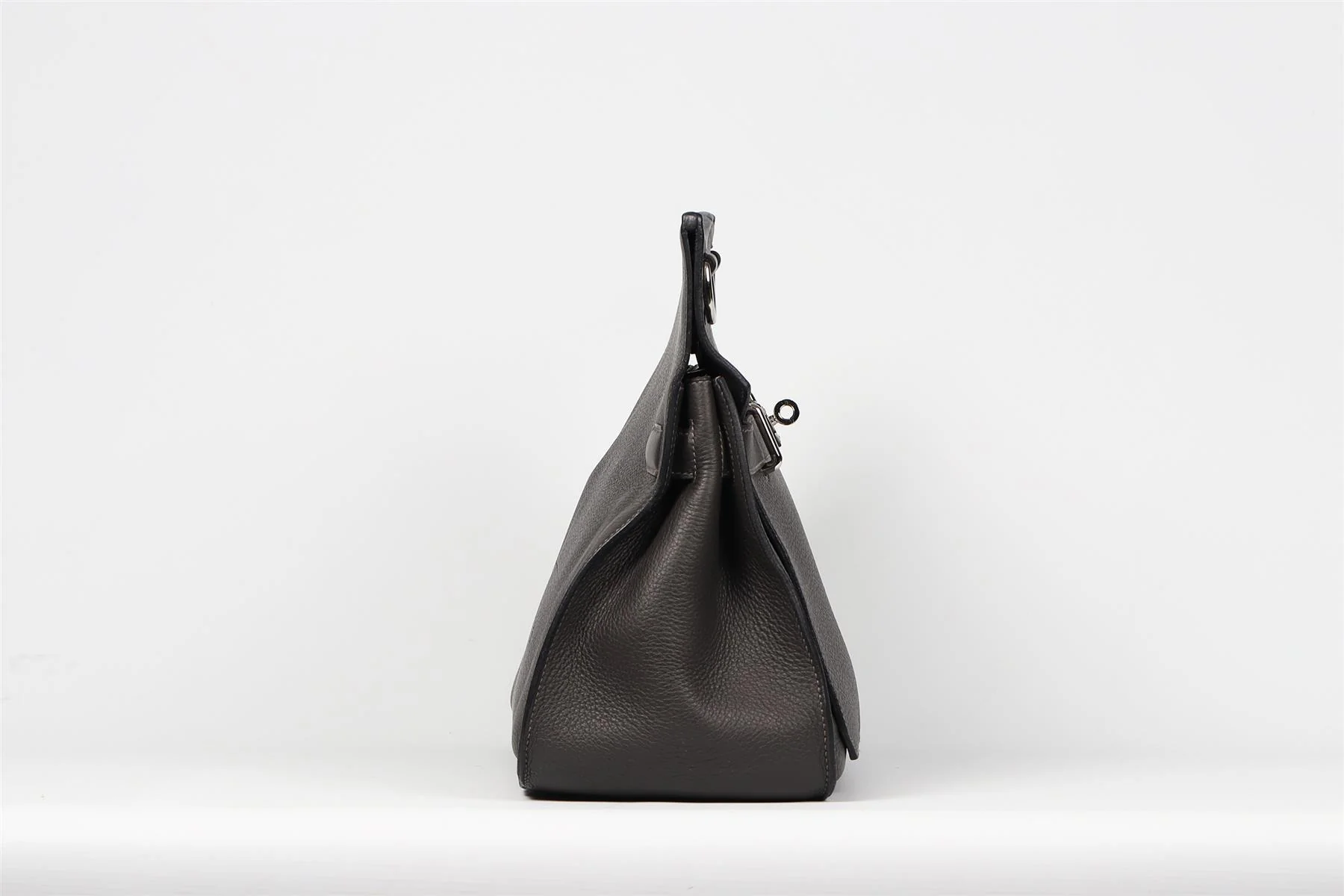 HERMÈS 2009 JYPSIERE 36CM CLEMENCE LEATHER SHOULDER BAG - Image 4
