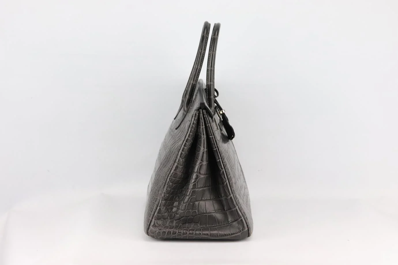 HERMÈS 2010 BIRKIN 35CM MATTE ALLIGATOR MISSISSIPPIENSIS LEATHER BAG - Image 2