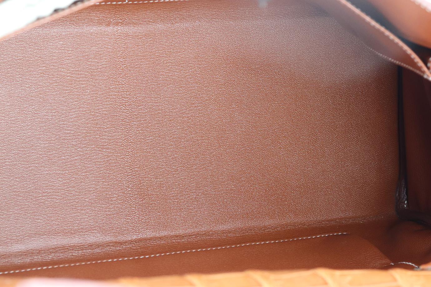 HERMÈS 2010 KELLY 40CM MATTE ALLIGATOR MISSISSIPPIENSIS LEATHER BAG - Image 10