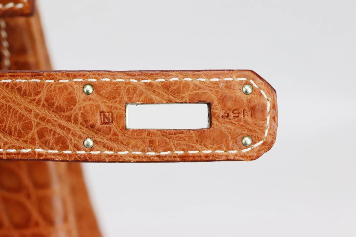 HERMÈS 2010 KELLY 40CM MATTE ALLIGATOR MISSISSIPPIENSIS LEATHER BAG - Image 8