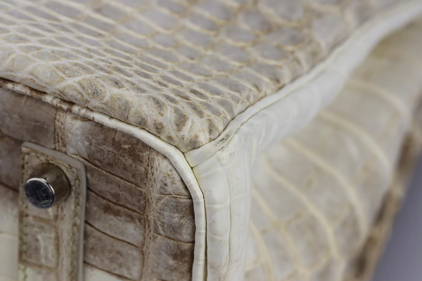 HERMÈS 2011 BIRKIN 35CM HIMALAYAN MATTE NILOTICUS CROCODILE BAG - Image 10