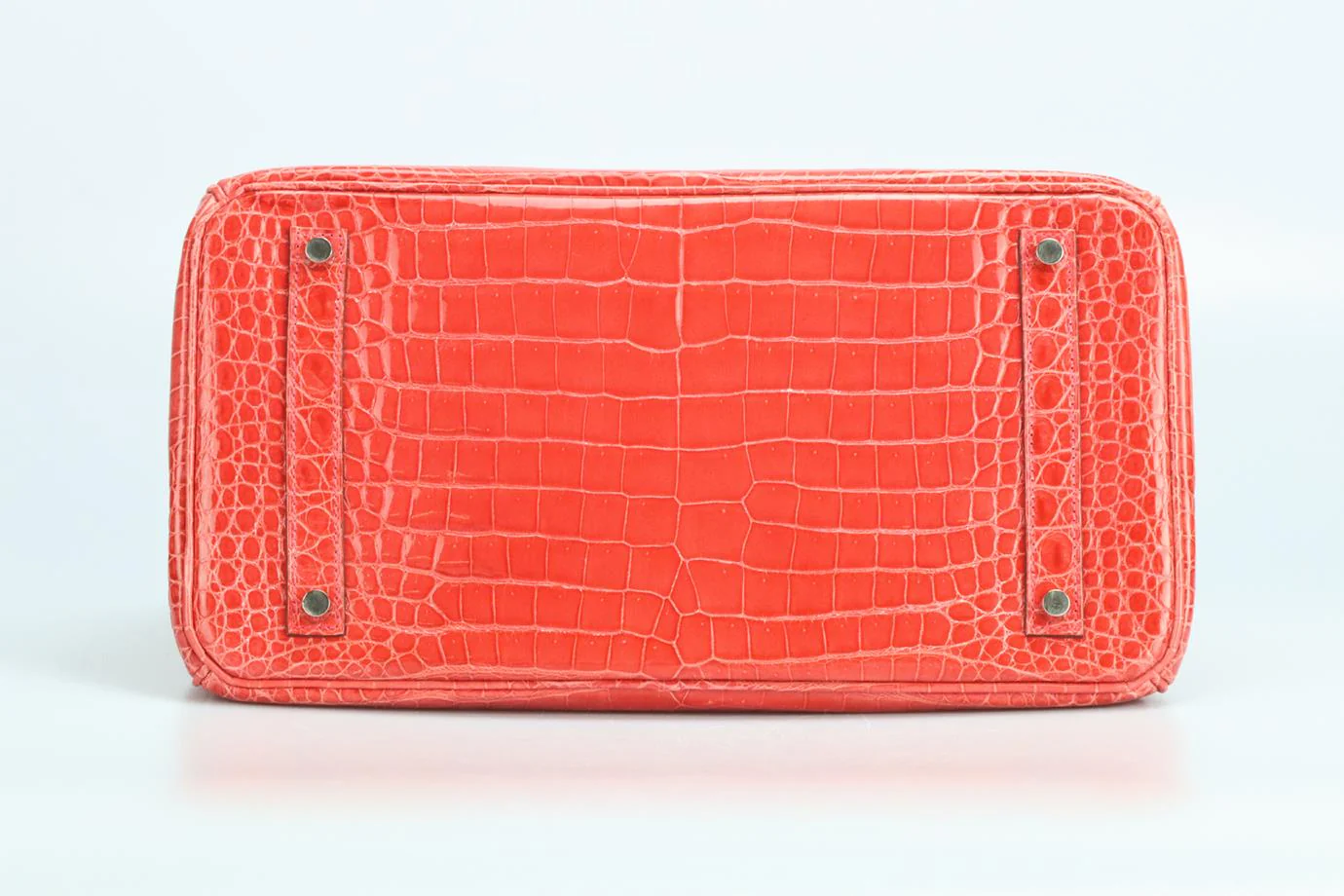 HERMÈS 2011 BIRKIN 35CM SHINY POROSUS CROCODILE LEATHER BAG - Image 20