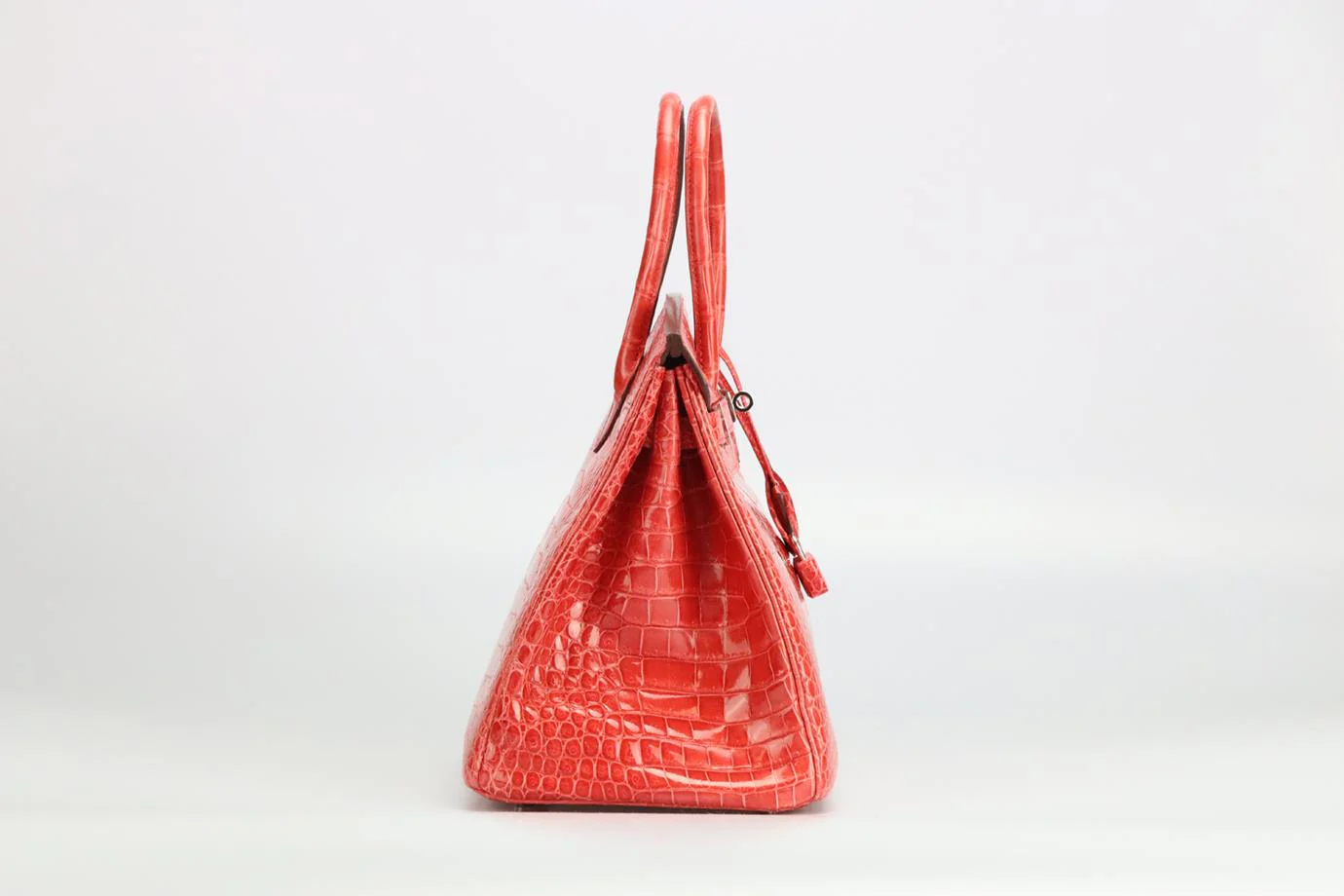 HERMÈS 2011 BIRKIN 35CM SHINY POROSUS CROCODILE LEATHER BAG - Image 4