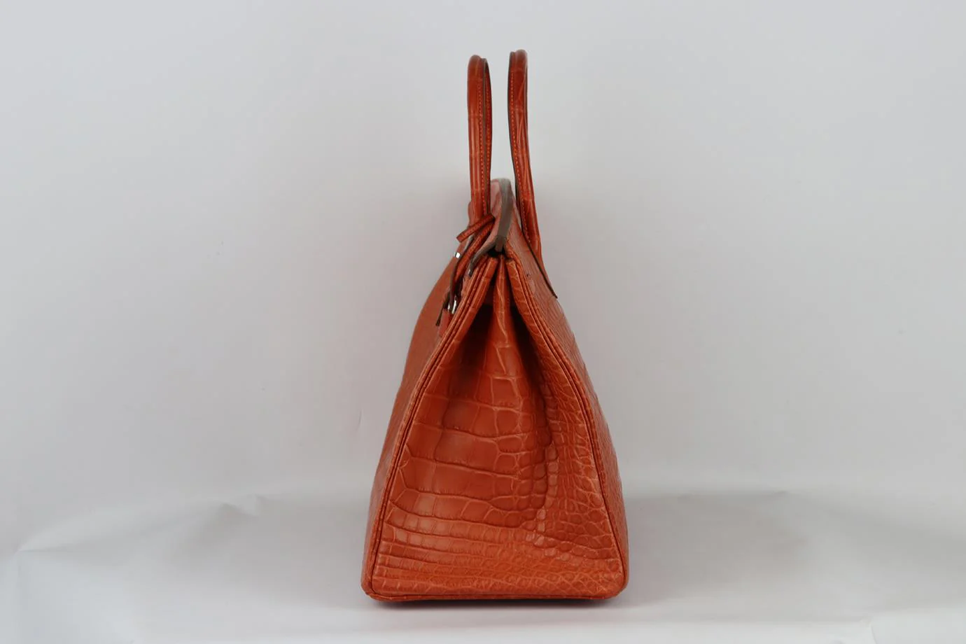 HERMÈS 2011 BIRKIN 40CM MATTE ALLIGATOR MISSISSIPPIENSIS LEATHER BAG - Image 2