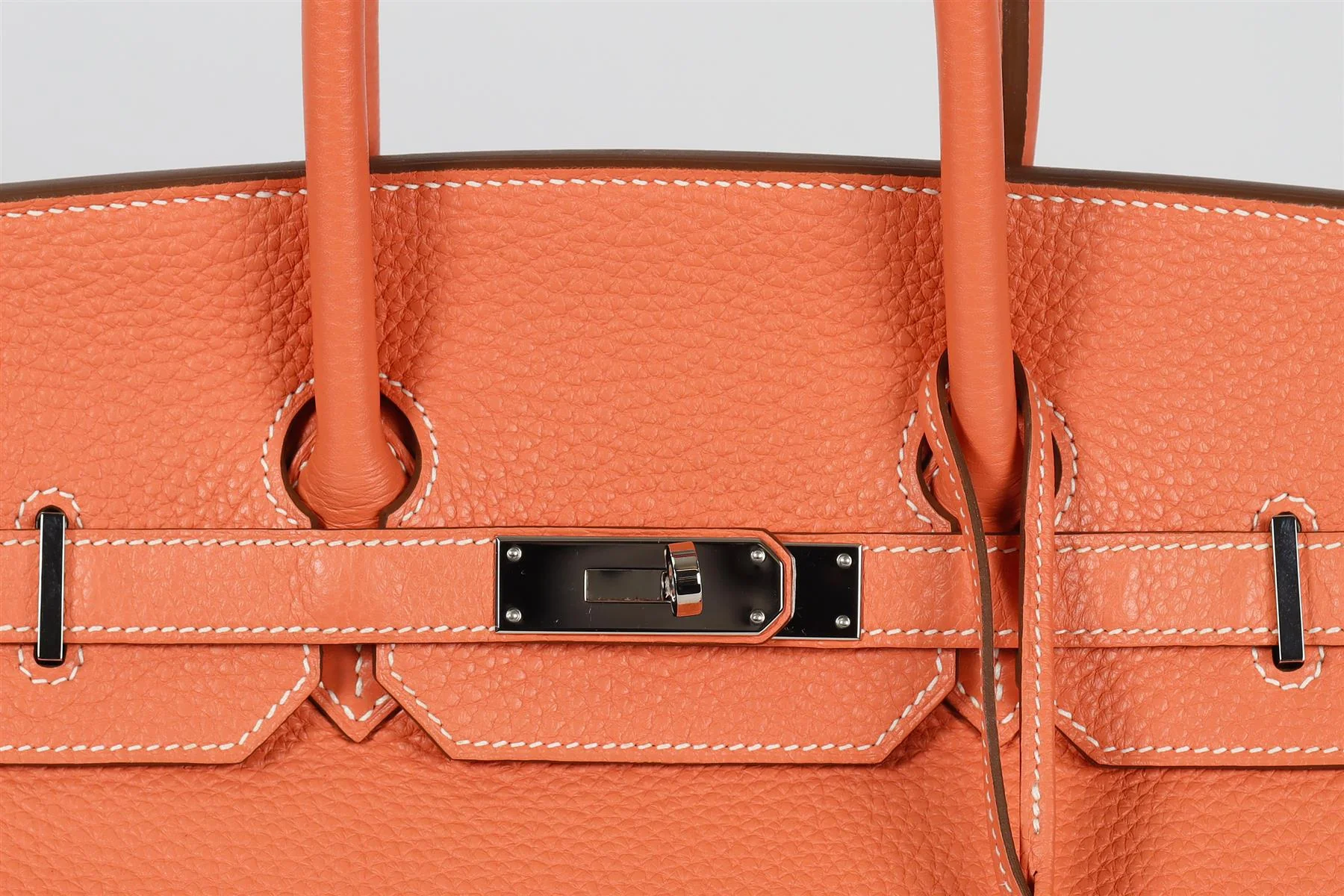 HERMÈS 2013 BIRKIN 35CM CLEMENCE LEATHER BAG - Image 7