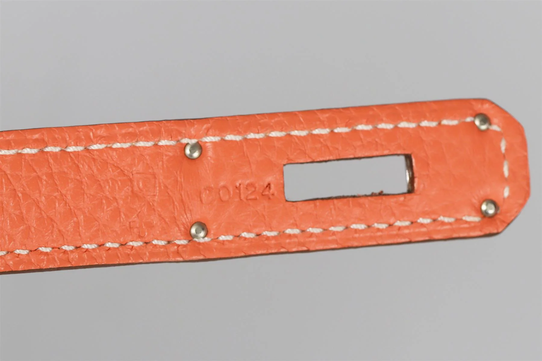 HERMÈS 2013 BIRKIN 35CM CLEMENCE LEATHER BAG - Image 9