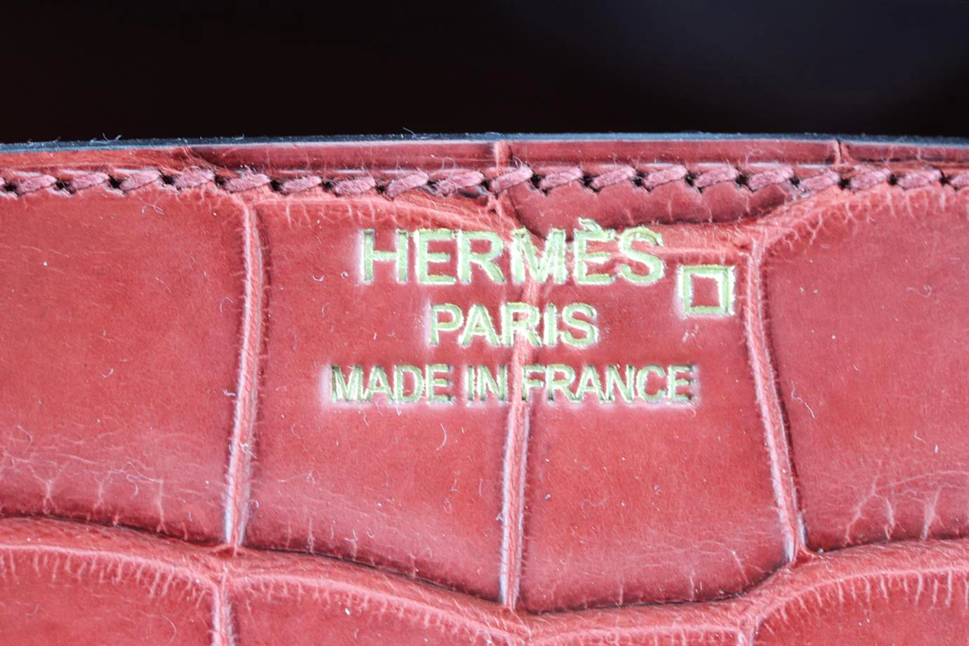 HERMÈS 2013 BIRKIN 35CM MATTE ALLIGATOR MISSISSIPPIENSIS LEATHER BAG - Image 10