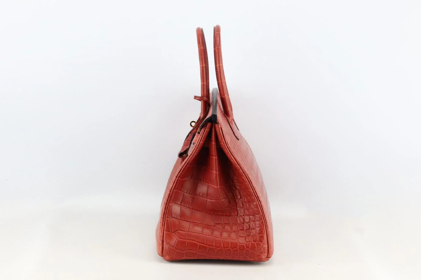 HERMÈS 2013 BIRKIN 35CM MATTE ALLIGATOR MISSISSIPPIENSIS LEATHER BAG - Image 4