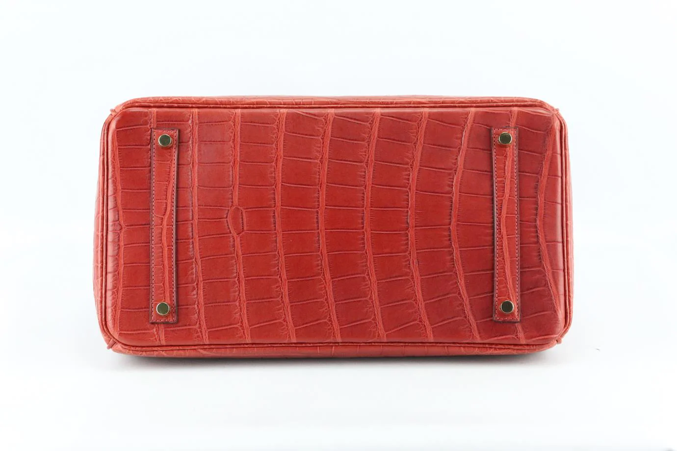 HERMÈS 2013 BIRKIN 35CM MATTE ALLIGATOR MISSISSIPPIENSIS LEATHER BAG - Image 5
